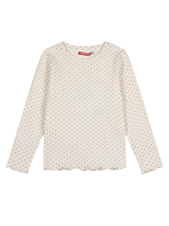 Energiers Kids Blouse Long Sleeve Beige