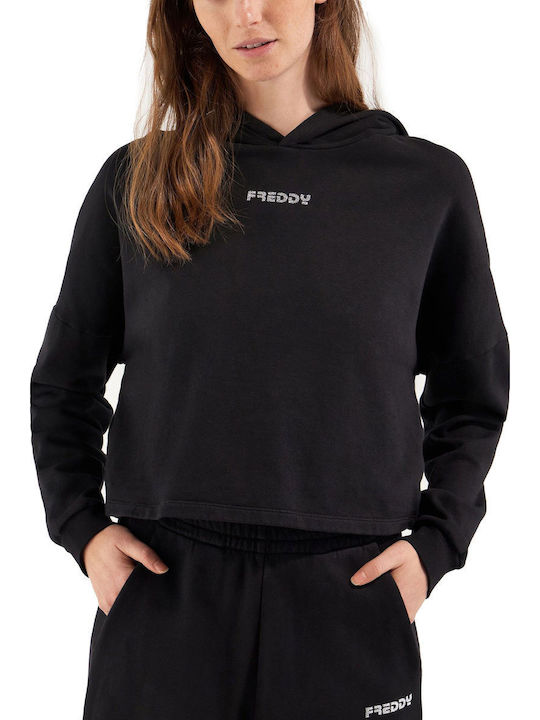 Freddy Women's Cropped Fleece Sweatshirt