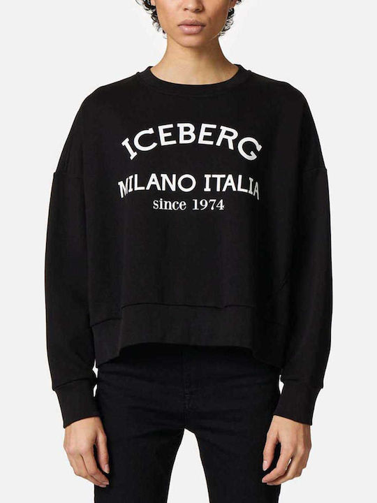 Iceberg Φούτερ Μαύρο