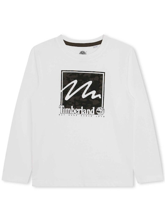 Timberland Kids Blouse Long Sleeve White