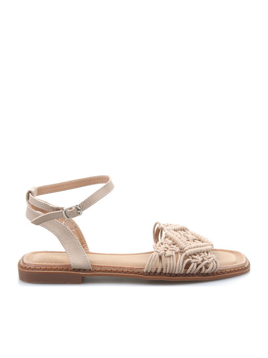 Fshoes Γυναικεία Σανδάλια Μπεζ