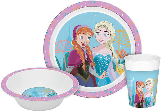Kids Licensing Set Essgeschirr aus Kunststoff Mehrfarbig 2Stück