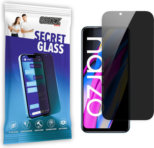 GrizzGlass SecretGlass Tempered Glass (Realme Narzo 50A Prime)