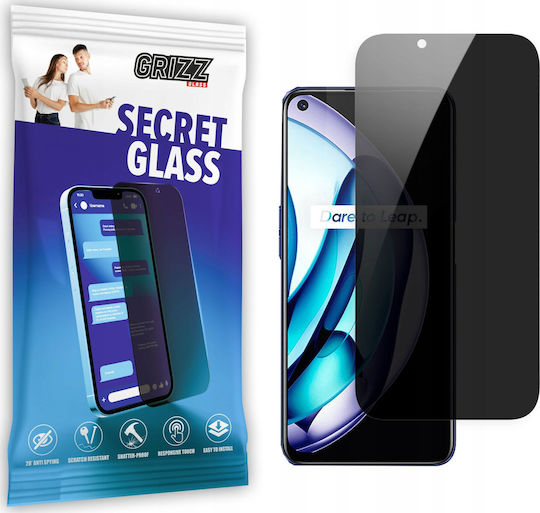 GrizzGlass SecretGlass Privacy Tempered Glass (Realme 8 5G)