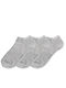 Björn Borg Men's Solid Color Socks Gray 3Pack