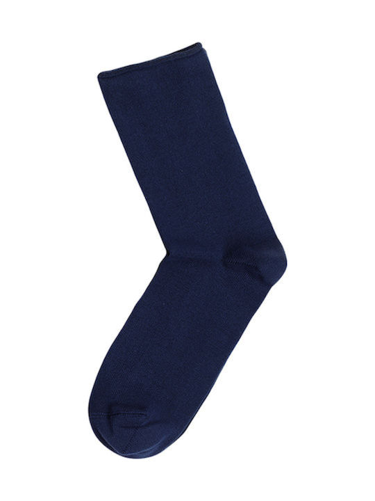 ME-WE Damen Einfarbige Socken Navy 1Pack