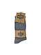 4teen-4ty Herren Einfarbige Socken Gray 12Pack