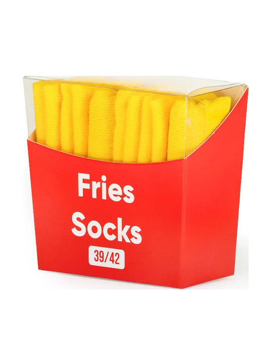 TKT Yellow Pattern Socks
