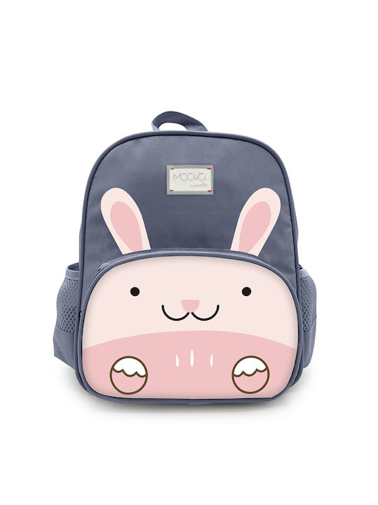 Nuvita School Bag Backpack Elementary, Elementary Dark Grey Bunny