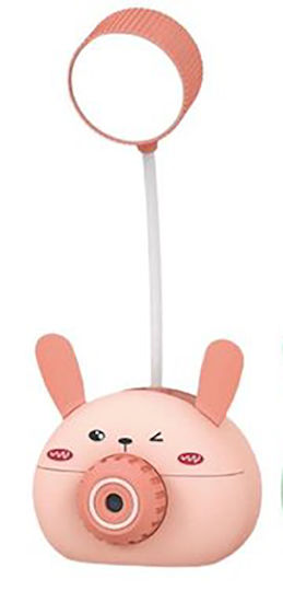Etoile Kinder Nachttischlampe Rosa 9x7x28εκ.