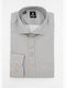 Begga Men's Shirt Long Sleeve Gray