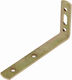 Eckregal Metallisch in Bronze Farbe 95x55mm 1Stück 95X55X13X3