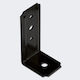 Vasmetal Metallic Corner Shelf Black 60x100mm 06.05.32.08