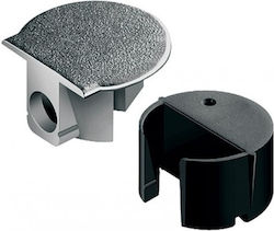 Hafele Regalhalterungen Metallisch in Silber Farbe 22x24mm 1Stück Hafele Regalhalterungen Metallisch in Silber Farbe 22x24mm 1Stück