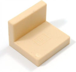 Hard Plast Plastic Shelf Brackets Beige 40x35mm 162-7005#BEIGE