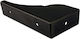 Besana Metallic Corner Shelf Black 90x43mm 6008-ANTIKE-MAURO-DEKSIA