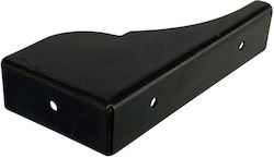 Besana Metallic Corner Shelf Black 90x43mm 6008-ANTIKE-MAURO-ARISTERI