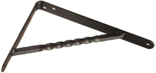 Amig Eckregal Metallisch in Schwarz Farbe 150x125mm 1Stück 61563