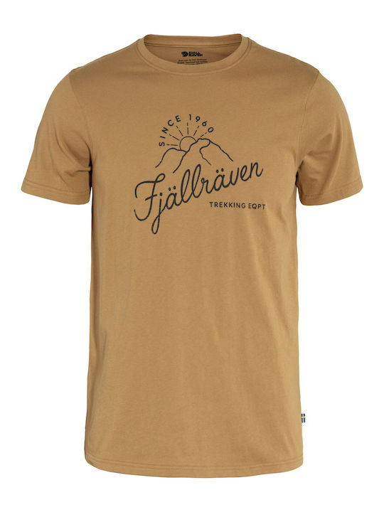 Fjallraven T-shirt Καφέ