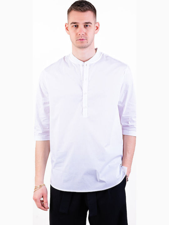 Bluza Tricou Cu Mânecă Scurtă Albă