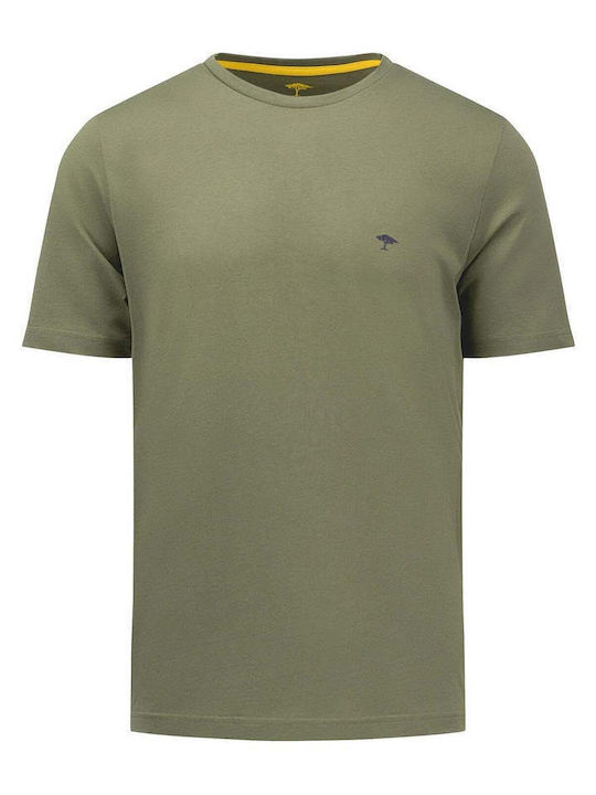 Fynch Hatton Herren T-Shirt Kurzarm Khaki