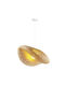 Klikareto Pendant Light Beige with Socket E27 80x25x150cm