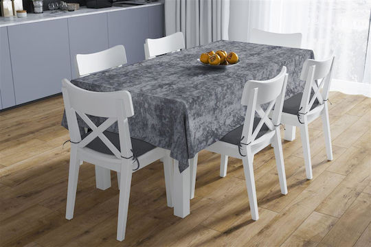 Dimcol Σετ 2τμχ Panama Shadow Αλέκιαστο Dark Grey 140x140εκ.