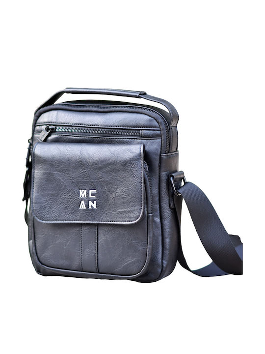 Herrentasche Schulter / Crossbody Schwarz