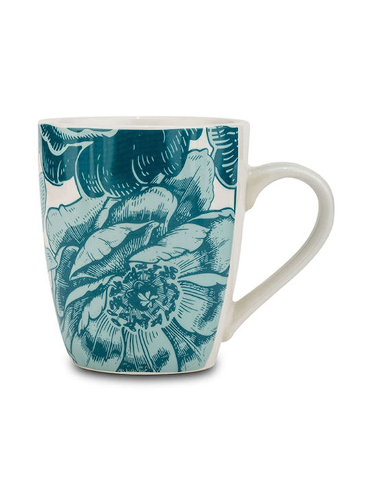 Nava Tasse aus Porzellan Weiß 350ml 1Stück