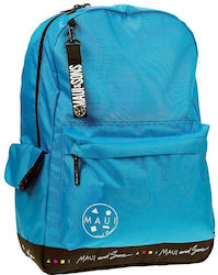 Maui & Sons Σχολική Τσάντα Πλάτης Δημοτικού Light Blue
