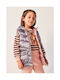 Mayoral Kids Quilted Jacket Sleeveless Short Double Sided with Hood SOAPY MILL