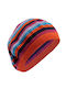 Frauen Gestrickt Hut Baskenmütze Mehrfarbig