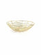 Salt & Pepper Mazy Mazy Fruitieră Metalic Auriu 17x17x4.5buc