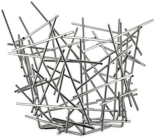 Alessi Blow up Φρουτιέρα Inox Ασημί 36x35x31.5εκ.