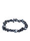 Yogi & Yogini Γυναικείο Βραχιόλι Black Hematite από Κορδόνι 8cm