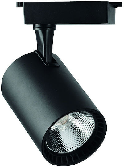 Horoz Electric Single LED Natural White Spot in Black Color