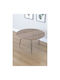 Rundes Zentral Kaffeetisch Tayo Holz Cordoba M70xL70xH40cm
