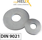 Helix Wide Washer 3mm DIN 9021 100pcs