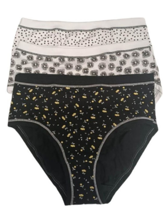 Cotonella Βαμβακερά Femei Slip 3Pack