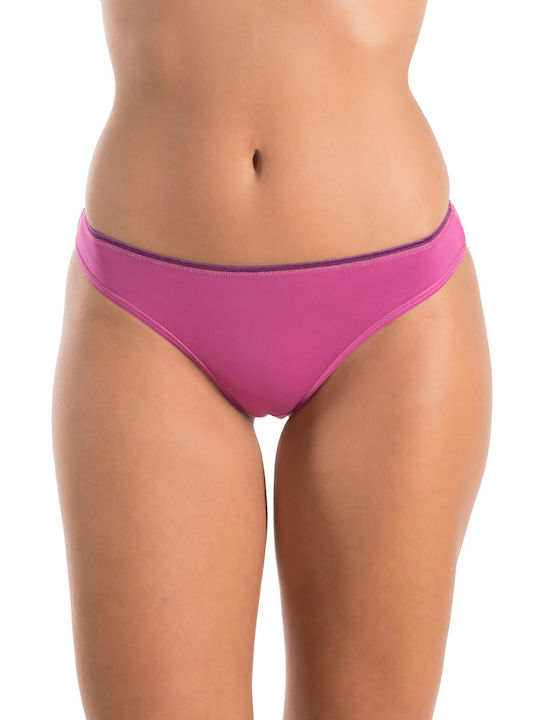 A.A UNDERWEAR Cotton Women's Slip Purple