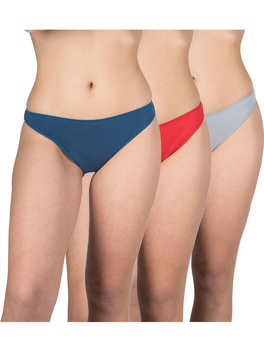 Damen Brasilien 3Pack Nahtlos