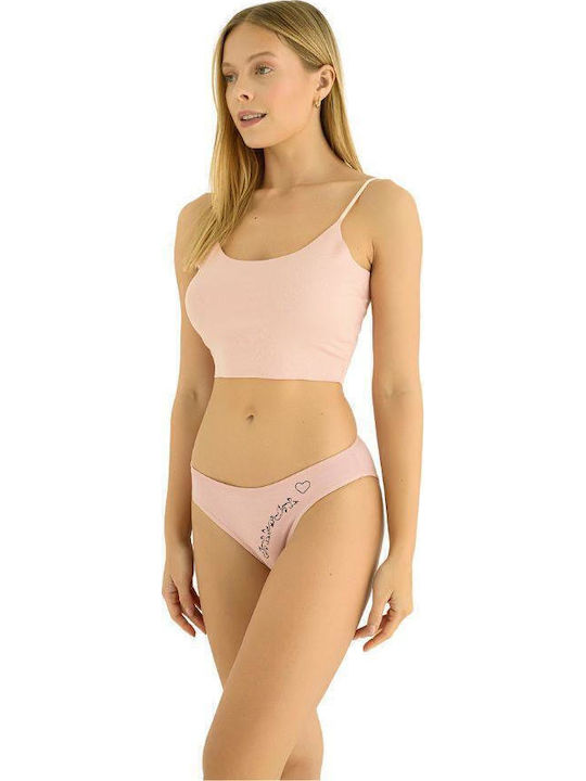 Sexen Femeie Slip Roz