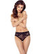 Women's Brazil with Lace Black