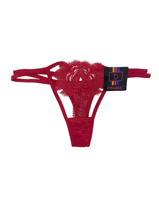 Intimonna Women's String Red