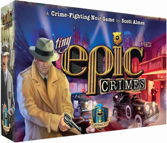 Board Game Tiny Epic Crimes for 1-4 Players 14+ Years Old (EN) Gamelyn