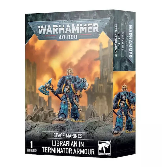 Games Workshop Warhammer 40.000 Space Marines Librarian Figure