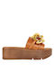 Platforme Dama Anatomici în Tip Slip On Culoare Full Face Tabac