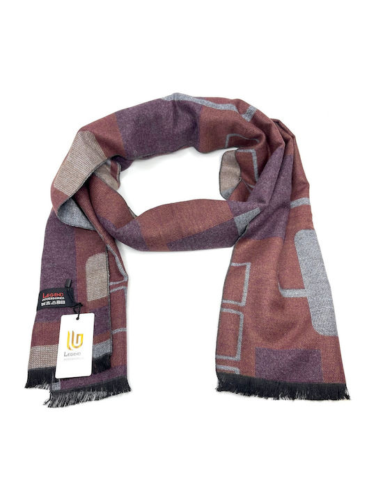 Legend Accessories Men's Cashmere Scarf Multico...