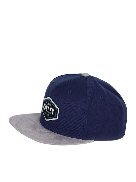 Jockey mit geradem Schirm Marineblau