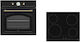 Winstar WST BIODTIX + WST BIH TIX Over Counter Oven 69lt with Ceramic Hobs W59.5cm.